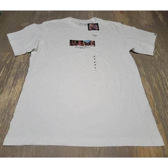 Uniqlo Other - Uniqlo Super Mario Bros Movie White Shirt Size Medium *NWT